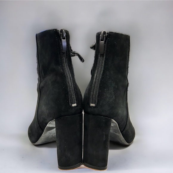 KENDALL AND KYLIE Black Suede Ankle Boots in Women's Size 7 - Picture 7 of 11